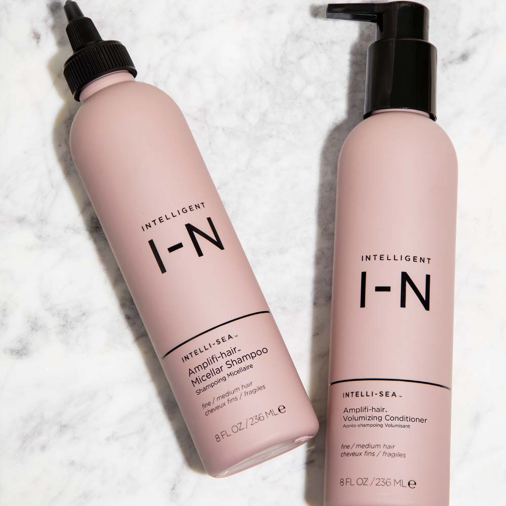 NEW! Amplifi-hair Micellar Volumizing Shampoo & Volumizing Conditioner for fine flat hair