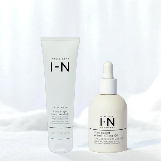 Shine Bright Bundle: Moisture Mask & Vitamin C Hair Oil